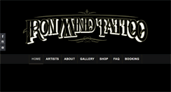 Desktop Screenshot of ironmindtattoo.com